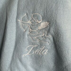 Light blue zeta hoodie
